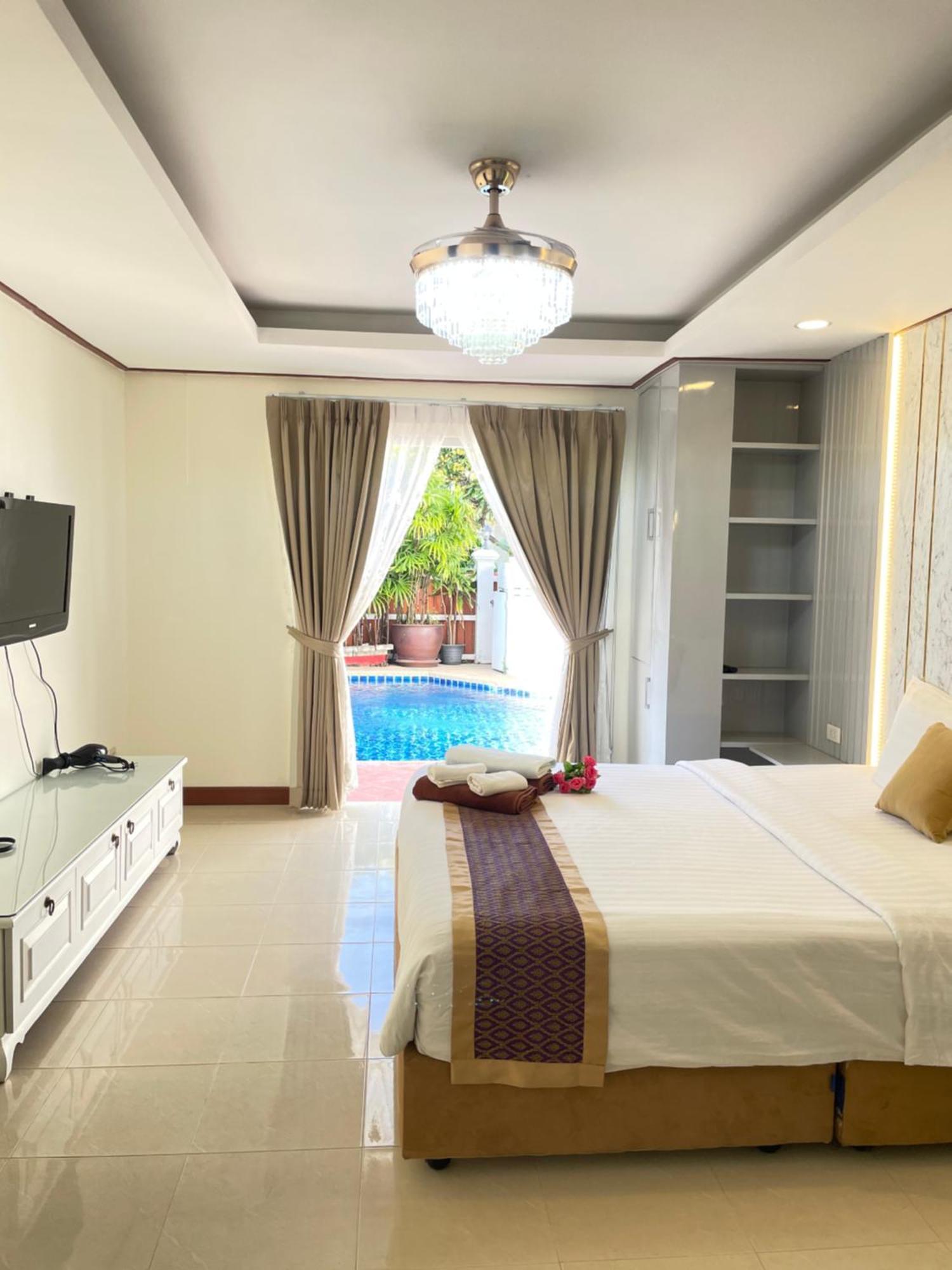 Pattaya Pool Villa39A 300 Mater To Beach Gate Exit Kültér fotó
