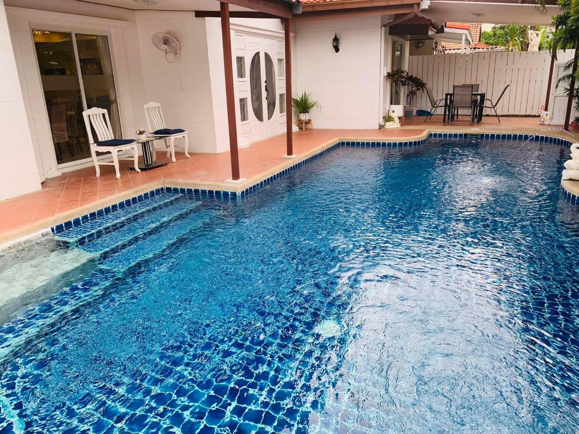 Pattaya Pool Villa39A 300 Mater To Beach Gate Exit Kültér fotó