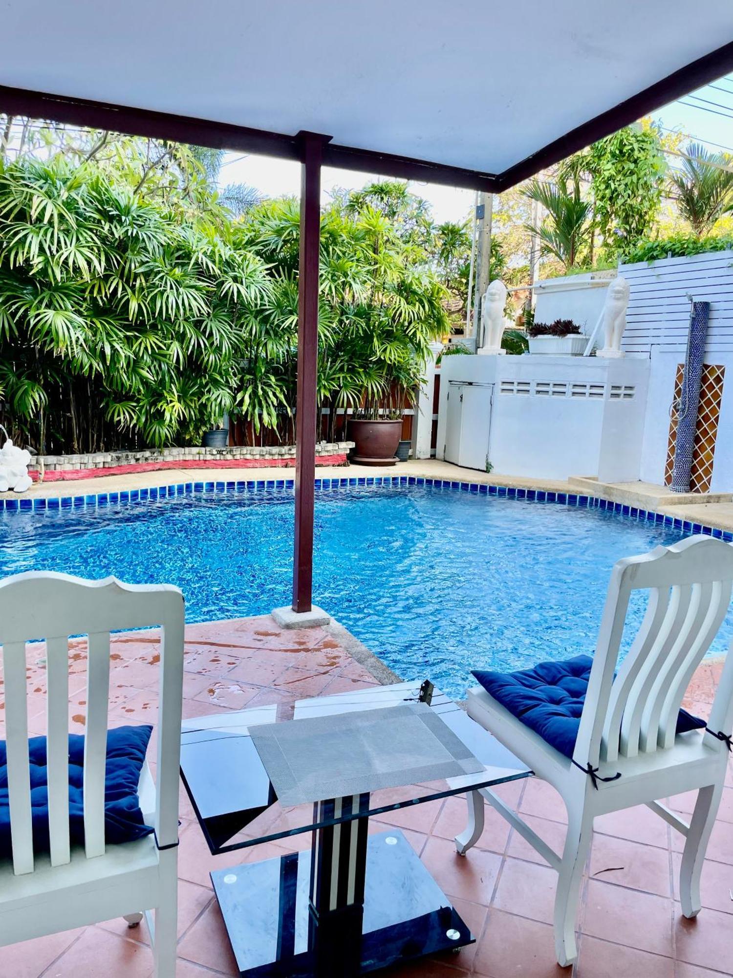 Pattaya Pool Villa39A 300 Mater To Beach Gate Exit Kültér fotó