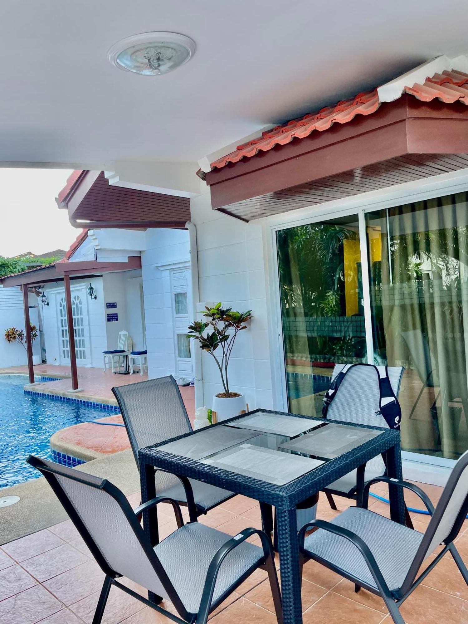 Pattaya Pool Villa39A 300 Mater To Beach Gate Exit Kültér fotó
