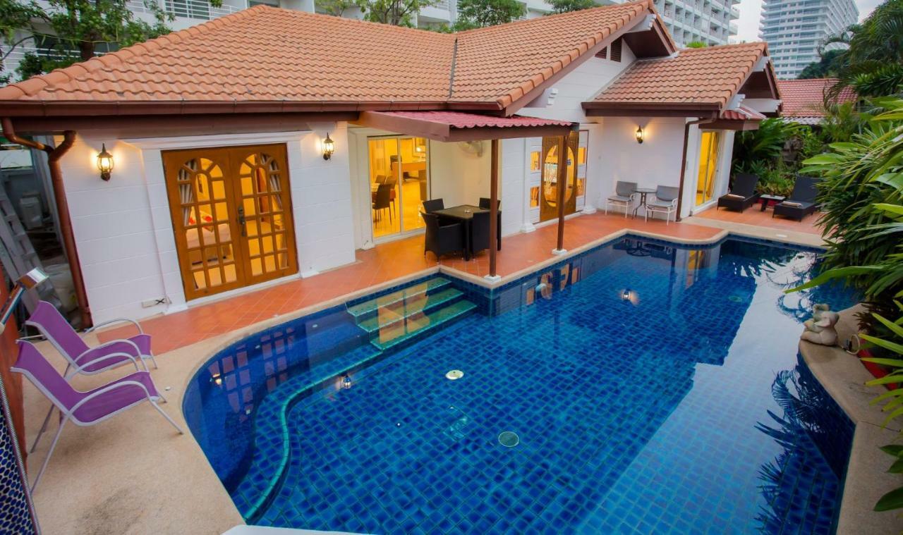 Pattaya Pool Villa39A 300 Mater To Beach Gate Exit Kültér fotó